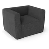 Koduva Pripučiama plačiomis porankėmis pilka sofa