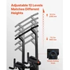 VEVOR Prisitraukimų stovas SJ80 su nugaros atrama, reguliuojamas aukštis 186-236 cm, iki 150 kg
