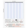 VEVOR PVC juostinė užuolaida, skaidri, 6 vnt., 210 x 96 cm, 2 mm