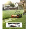Koduva Rankinė cilindrinė vejapjovė VEVOR HS-GT1601D, 40 cm, 5 peilių, su žolės surinkimo krepšiu