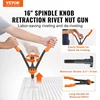Koduva Rankinis kniediklių veržlių įrankis VEVOR DY-8804 su dėklu, 40,6 cm, 199 vnt.