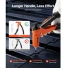 VEVOR Rankinis kniedveržlių įrankio rinkinys DY-607, 230 mm, oranžinis / juodas, 89 dalių