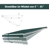 Koduva Rankinis markizės valdymas 4x2,5 m žalia