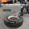 VEVOR Rankinis padangų montavimo ir nuėmimo įrankių rinkinys XJC-008, 3 vnt., plienas, oranžinis, 571-622 mm