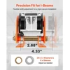 VEVOR Rankinis vežimėlis elektriniam keltuvui, 998 kg, 6,8-11 cm, 1T-H