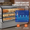 VEVOR Refrigeruojama vitrininė spinta GN-2000R2, 901 l, 4 lygių, 200 x 82 x 120 cm