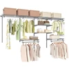 Koduva Reguliuojama metalinė lentynų sistema 122-244cm pilka RTJZ10353GR