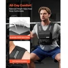 VEVOR Reguliuojama svorio liemenė JS-VEST007, juoda, 0,63-16 kg