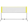 Koduva Reguliuojamas badmintono tinklo komplektas 310 cm geltonas spalvos