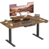 Koduva Reguliuojamo aukščio rašomasis stalas 140 x 70 cm, su monitoriaus stovu, stalčiumi