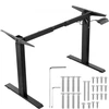 VEVOR Reguliuojamo aukščio stalo rėmas ZW-12, 70-117 cm, plienas