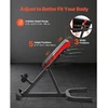 VEVOR Romėniška hiperextension treniruočių kėdė SJ1015, juoda / raudona, 136 kg