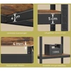 Koduva Sandėliavimo lentyna su 4 lentynomis, 40 x 80 x 160 cm, iki 520 kg, plienas ir MDF