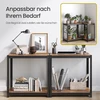 Koduva Sandėliavimo lentyna su 4 lentynomis, 40 x 80 x 160 cm, iki 520 kg, plienas ir MDF