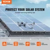 VEVOR Saulės panelių apsauga nuo paukščių RH-8100C, 20 x 3048 cm, PVC dengta viela