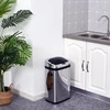 Koduva Sensorinė šiukšliadėžė 30 l, nerūdijantis plienas, sidabrinė