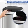 Koduva Sensorinis šiukšliadėžė 48 l, automatinė, sidabrinė, nerūdijantis plienas/ABS