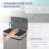 Koduva Sidabrinė 72 l jutiklinė rūšiavimo šiukšliadėžė, 47 l + 2 × 12,5 l