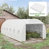 Koduva Šiltnamio pakaitinė danga 6 x 3 x 2 m, balta, PE