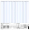 VEVOR Skaidri PVC juostinė užuolaida, 10 vnt., 1,5 x 2,4 m, storis 2 mm