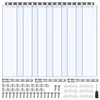 VEVOR Skaidri PVC juostinė užuolaida, 6 vnt., 210 x 90 cm, storis 2 mm