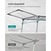 Koduva Skalbinių džiovyklė su kojinių laikikliu, pilka, metalas, 56,5 x 173 x 96,5 cm