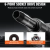 VEVOR Smūginių galvučių rinkinys XL3066, 18 dalių, 8-22 mm, CR-V legiruotas plienas