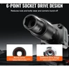 VEVOR Smūginių galvučių rinkinys XL3070, 15 vnt., 10-24 mm