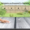 Fotelis Koduva Sodo baldų komplektas, stalas 150 x 80 cm, 6 kėdės, juodas
