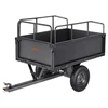 VEVOR Sodo priekaba BTC002E, plieninė, 481 l, iki 272 kg, 169 x 76 x 78 cm