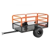 VEVOR Sodo priekaba TC4288, plieninė, 793 l, iki 800 kg, 221 x 81 x 94 cm
