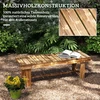Koduva Sodo suoliukas 2 asmenims, rustic, 110 x 38 x 35 cm, tamsiai rudas