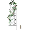 Koduva Sodo treliažas vijokliniams augalams VEVOR, metalinis, juodas, 38 x 152 cm