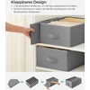 Koduva Spintos organizatoriai su 6 skyriais, 4 vnt., 42 x 30 x 17 cm, pilkai rusvi