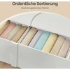 Songmics Spintos organizatorių rinkinys, 4 vnt., po 6 skyrius, sulankstomos dėžės 42 x 30 x 17 cm