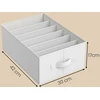 Koduva Spintos organizatorių rinkinys, 4 vnt., po 6 skyrius, sulankstomos dėžės 42 x 30 x 17 cm
