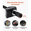 VEVOR Spyruoklių suspaudėjas XC9113, 2 vnt., juodas, 27 cm