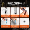 VEVOR Sriegių remonto rinkinys XRGY338, 338 dalių, HSS, raudona/mėlyna/juoda