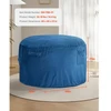 Sofa VEVOR Suaugusiųjų sėdmaišis, apvalus, mėlynas, 117 x 117 x 64 cm