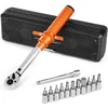 VEVOR Sukimo momento rakto rinkinys, 6 mm pavara, 2,3-22,6 N·m, oranžinis