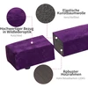 Sofa Koduva Sulankstoma gimnastikos buomo sija, neslystanti, violetinė, 210 x 10 x 6,5 cm