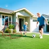 Koduva Sulankstomas futbolo rebounderio tinklas, metalinis rėmas, raudonas, 100 x 68-95 x 90 cm
