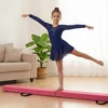 Promotion Sulankstomas gimnastikos balansinis rąstas su rankenomis, rožinis, 210 x 10 x 6 cm