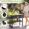 Koduva Sulankstomas grill vežimėlis, juodas