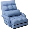 Koduva Sulankstomas grindų kėdė su porankiais, mėlyna