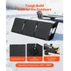 VEVOR Sulankstomas monokristalinis saulės skydelio įkroviklis S30, 30 W, su USB-A, USB-A (QC3.0) ir Type-C jungtimis