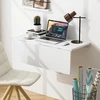 Promotion Sulankstomas sieninis stalas 80x60 cm baltas spalvos