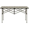 Koduva Sulankstomas stovyklavimo stalas, Khaki, aliuminio, 95 x 55 cm