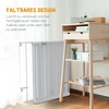 Koduva Sulankstomas šuniukų aptvaras su moduline konstrukcija, plieno rėmas, baltas, 123 x 102 x 90 cm