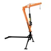 VEVOR Sunkvežimio kranas HZ-06, iki 680 kg, iš anglinio plieno, 145 x 119 x 215 cm